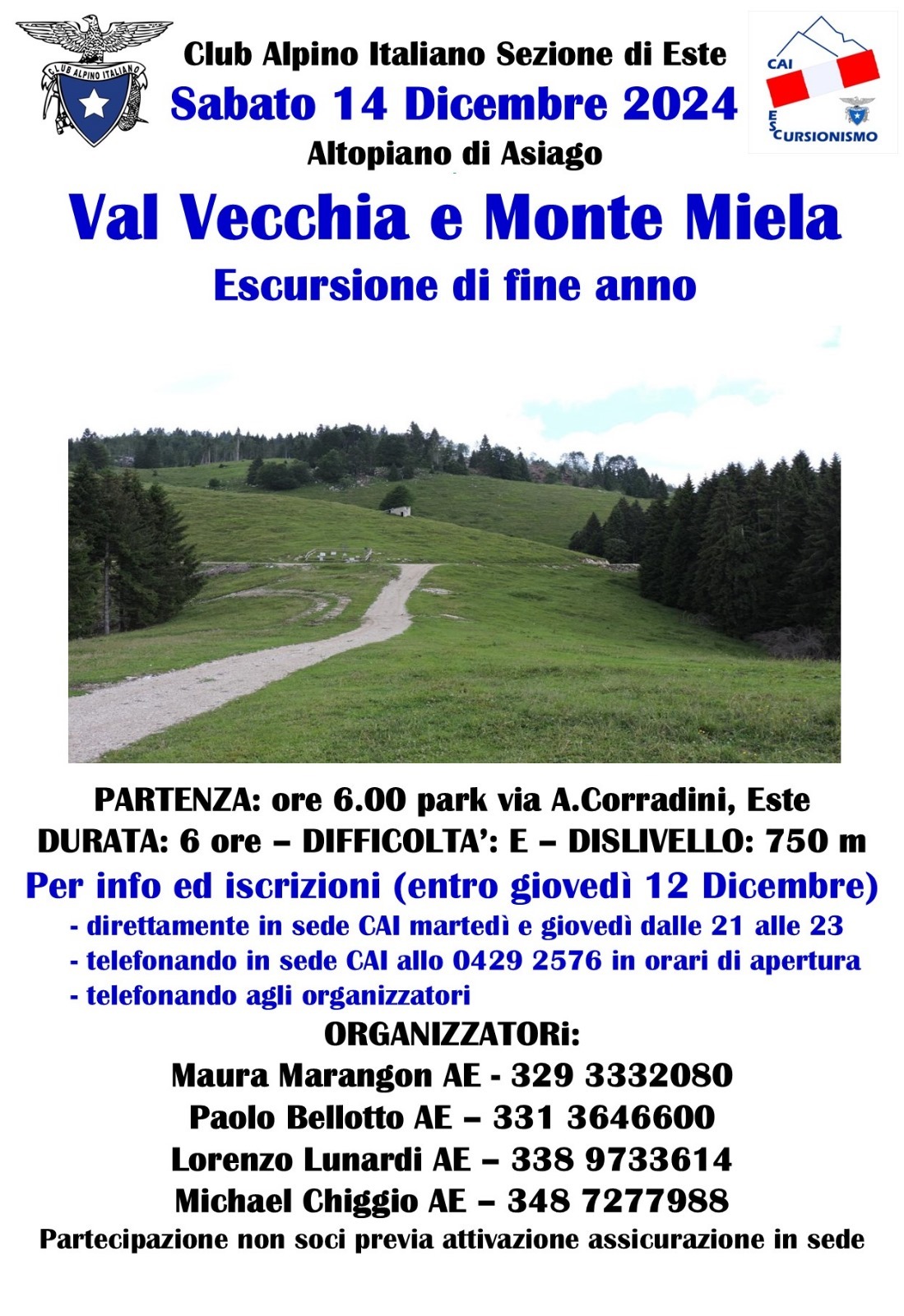 Val Vecchia e Monte Miela